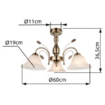 Globo Lighting Posadas 69007-3 Плафон — изображение 14