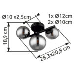 Настенная лампа Globo Lighting Riha 56133 3W — изображение 28