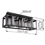 Потолочная лампа Globo Lighting Mathilde 15697 3D — изображение 19