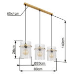 Светильник Globo Lighting Gorley Lamp 15698-3HM — изображение 23
