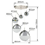 Globo Lighting Varus 15851-5 Висячая лампа — изображение 25