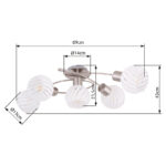 Плафон Globo Lighting Willy 54025-5 — изображение 17