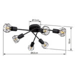 Плафон Globo Lighting Xara и 54802S-6 — изображение 21