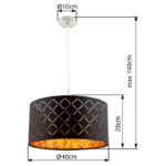 Люстры Globo Lighting Clarke 15229H — изображение 15