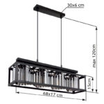 Люстры Globo Lighting Mathilde 15697-4H — изображение 19