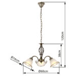 Люстра Globo Lighting Odin 60208-3 — изображение 13
