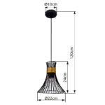 Люстры Globo Lighting Purra 54814H — изображение 13