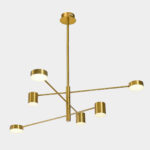 Italux Remdal PND-16374-6-COP-GD-4K Chandelion — изображение 13