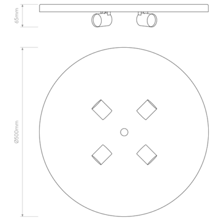 Astro 4-Way 1296002 Плафон