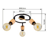 Globo Lighting Jorna 54031-3 Плафон — изображение 5