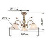 Globo Lighting Posadas 69007-3 Плафон — изображение 3