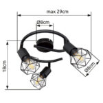 Globo Lighting Xara и 54802S-3 Plafon — изображение 5