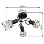 Globo Lighting Xara и 54802S-3D Plafon — изображение 5