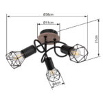 Globo Lighting Xara и 54802S-3DH Plafon — изображение 5