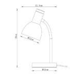 Офисная лампа Italux Senza TB-37263-BG — изображение 6