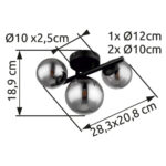 Настенная лампа Globo Lighting Riha 56133 3W — изображение 5