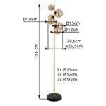 Светильник Globo Lighting Riha 56135-6S — изображение 5