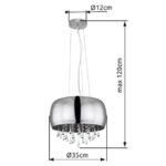 Висячая лампа Globo Lighting Kalla 15809H — изображение 4