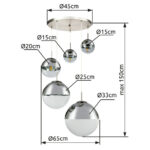 Globo Lighting Varus 15851-5 Висячая лампа — изображение 4
