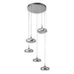 Висячая лампа Italux Tenele Pnd-24028-5A-Silv