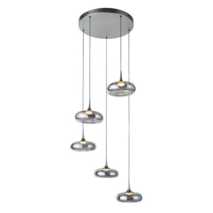 Висячая лампа Italux Tenele Pnd-24028-5A-Silv