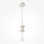 Висячая лампа Berella Light Keto WH BL5638 мраморная