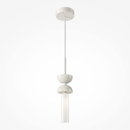 Висячая лампа Berella Light Keto WH BL5638 мраморная