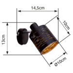 Светящаяся туннельная стена Globo 15342 1 1 — изображение 4
