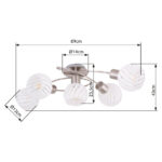 Плафон Globo Lighting Willy 54025-5 — изображение 5