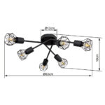 Плафон Globo Lighting Xara и 54802S-6 — изображение 5