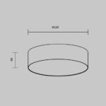 Maytoni Plate Zon C032CL-24W3K-RD WWW — изображение 4