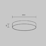 Maytoni Plate Zon C032CL-90W3K-RD WWW — изображение 4