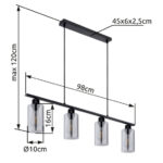 Швейцарский Globo Lighting Hadera 15465-4H — изображение 5