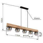 Швейцарский Globo Lighting Moitas 15656-5H — изображение 5