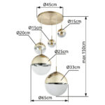 Швейцарский Globo Lighting Varus 15855-5 — изображение 4