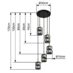 Швейцарский Globo Lighting Wolli 15761-5B — изображение 4