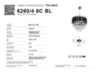 Люстра Elem Toledo 6260/4 8C BL — изображение 2