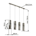 Люстра Globo Lighting Annika 21000-4HN — изображение 5