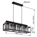 Люстры Globo Lighting Mathilde 15697-4H — изображение 5