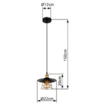 Люстры Globo Lighting Viejo 15086BH — изображение 4