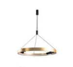 Azzardo Serafino Top 80 Ceiling Lamp Gold-Black AZ5833 затемненный — изображение 8