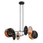 Люстра Emibig Motif 4 Black/Gold (1325/4) — изображение 12