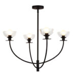 Висячая лампа Elstead Lighting ALM-SYLVIA-SF-BK-CL — изображение 13