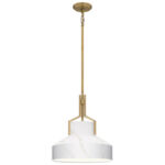 Chandelion Elstead Lighting QZ-BRECKEN-2P-AB-OPAL — изображение 12
