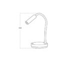 Azzardo Olmo Table DIMM NFC CHARGER BK AZ5912 Настольная лампа — изображение 14