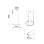 Клеони 91 см Zwis Alfredo 56,5W LED 1408/LA235/A6/962/3000K — изображение 20