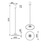 Клеони Оти A4 LA361/A4/L09/SdPW/G/116/38D/930 Zwis — изображение 11