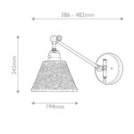 Настенная лампа Elstead Lighting HK-ARTI-1W-BK-NR — изображение 19