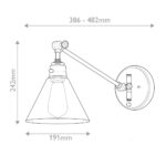 Лампа Elstead Lighting Wall HK-ARTI-1W-HB-CG — изображение 19