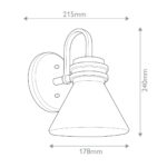 Настенная лампа Elstead Lighting KL-FARUM1-BK-CPZ — изображение 18